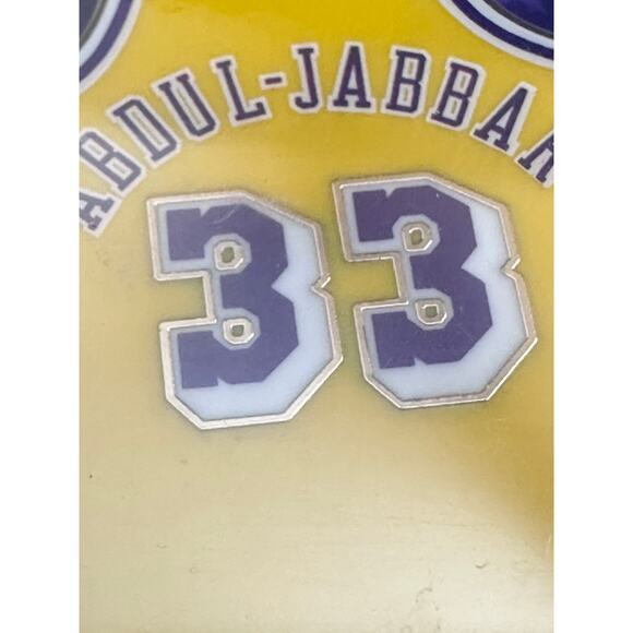 Los Angeles Lakers Showtime Retired Jerseys Pins Set Johnson Abdul-Jabbar SEALED - Picture 3 of 13
